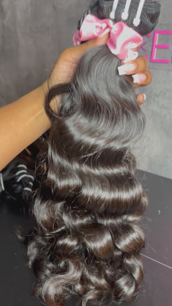 Raw Indian  Hair Extensions 3 Bundle Deal