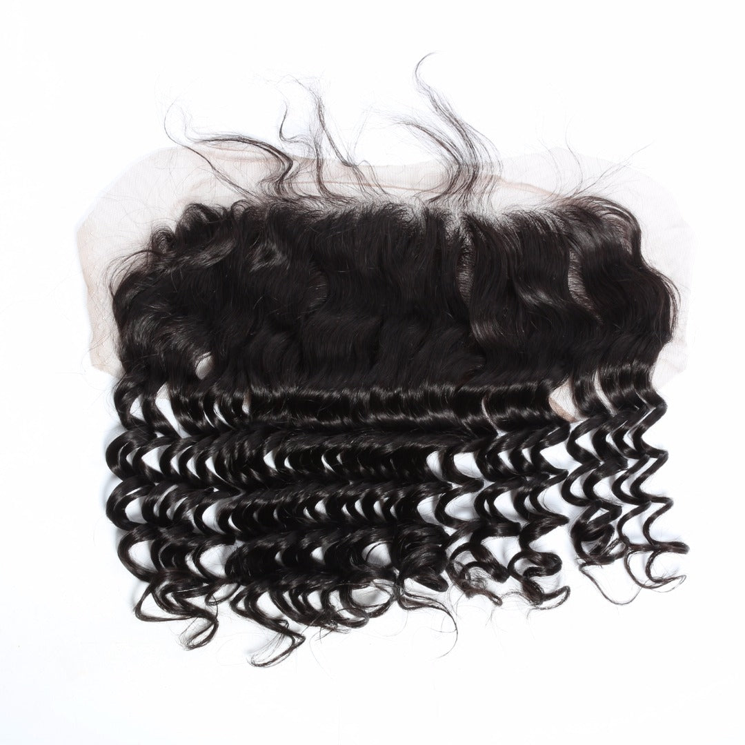Brazilian Deep Wave Lace Frontal - Laced by Layy