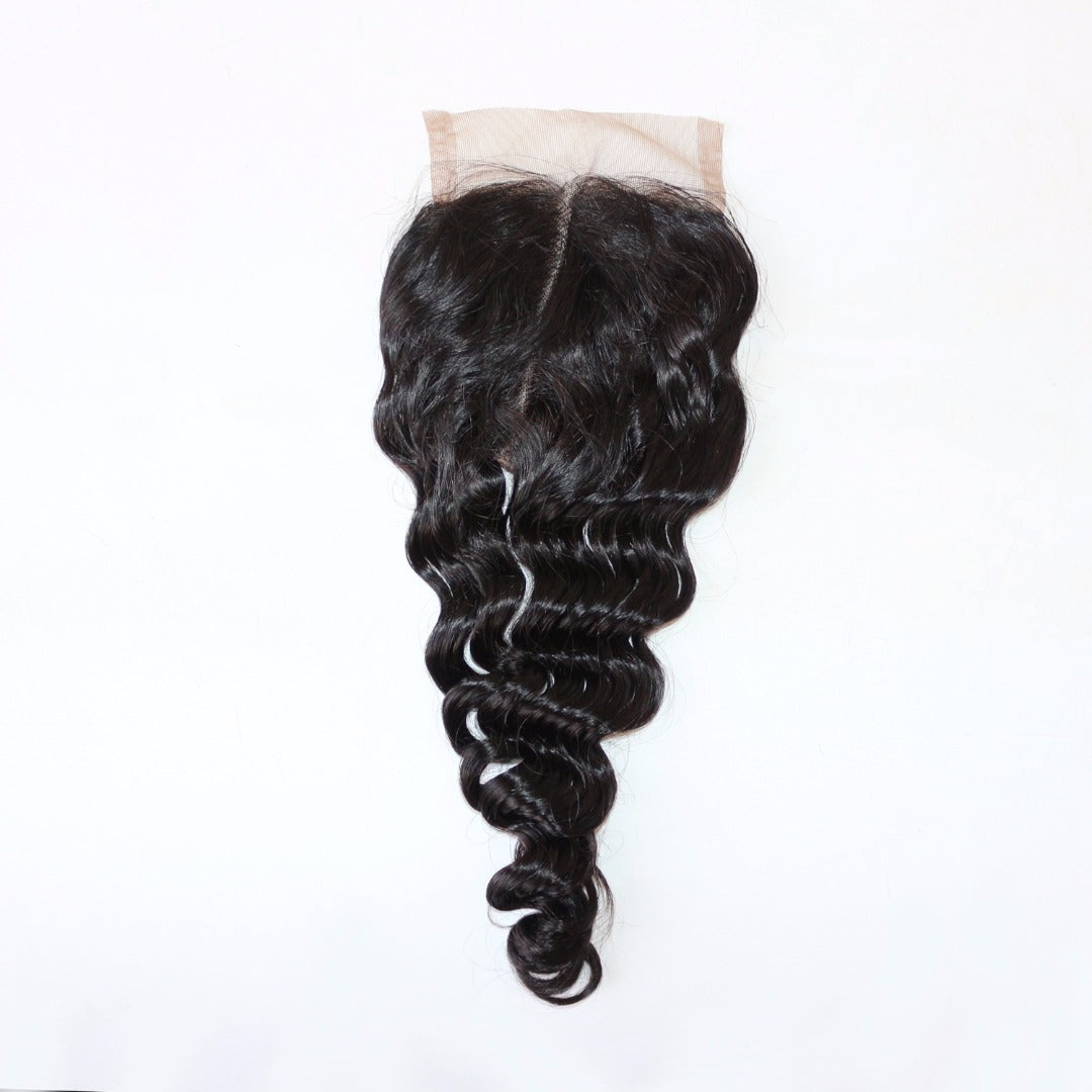 Brazilian Deep Wave Lace Closure - Laced by Layy