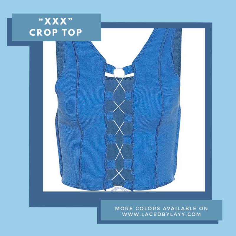 XXX Crop Top - Laced by Layy