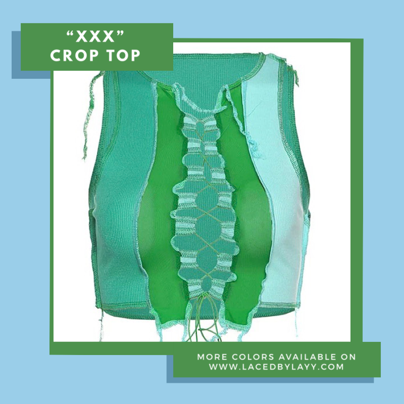 XXX Crop Top - Laced by Layy