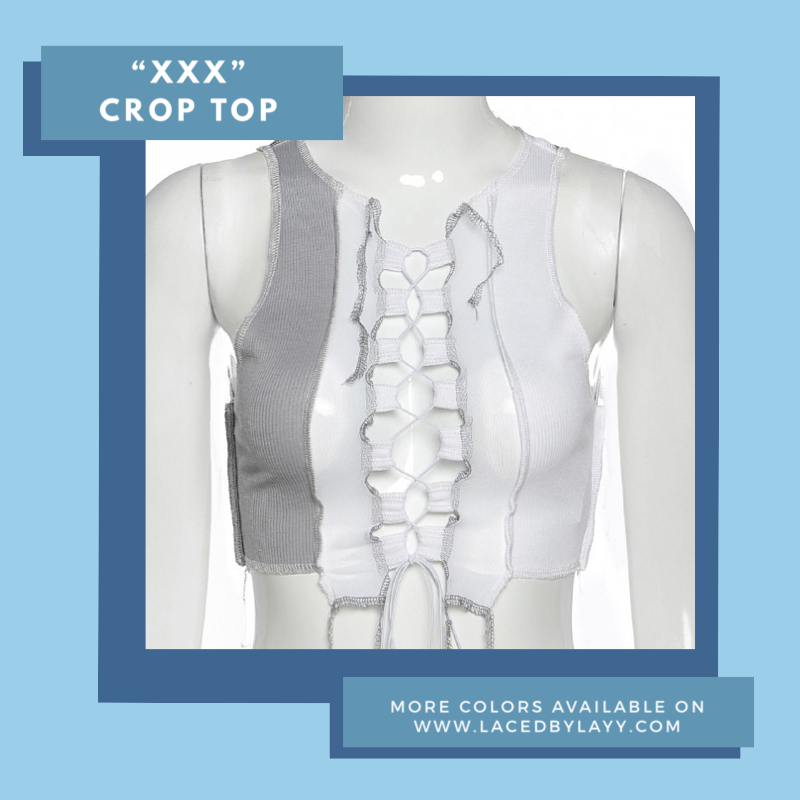 XXX Crop Top - Laced by Layy